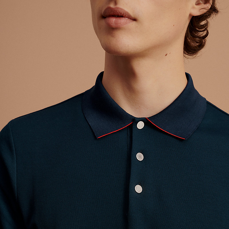 Double Jeu technical polo | Hermès Mainland China